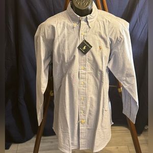 NWT Ralph Lauren Yarmouth Oxford Dress Shirt